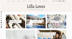 Desktop Screenshot of lillaloves.com